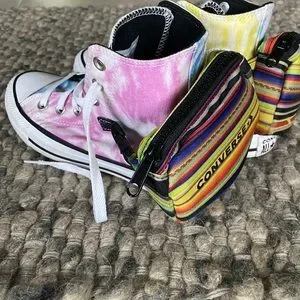 Converse Shoes Tie Dye Converse High Tops With Detachable